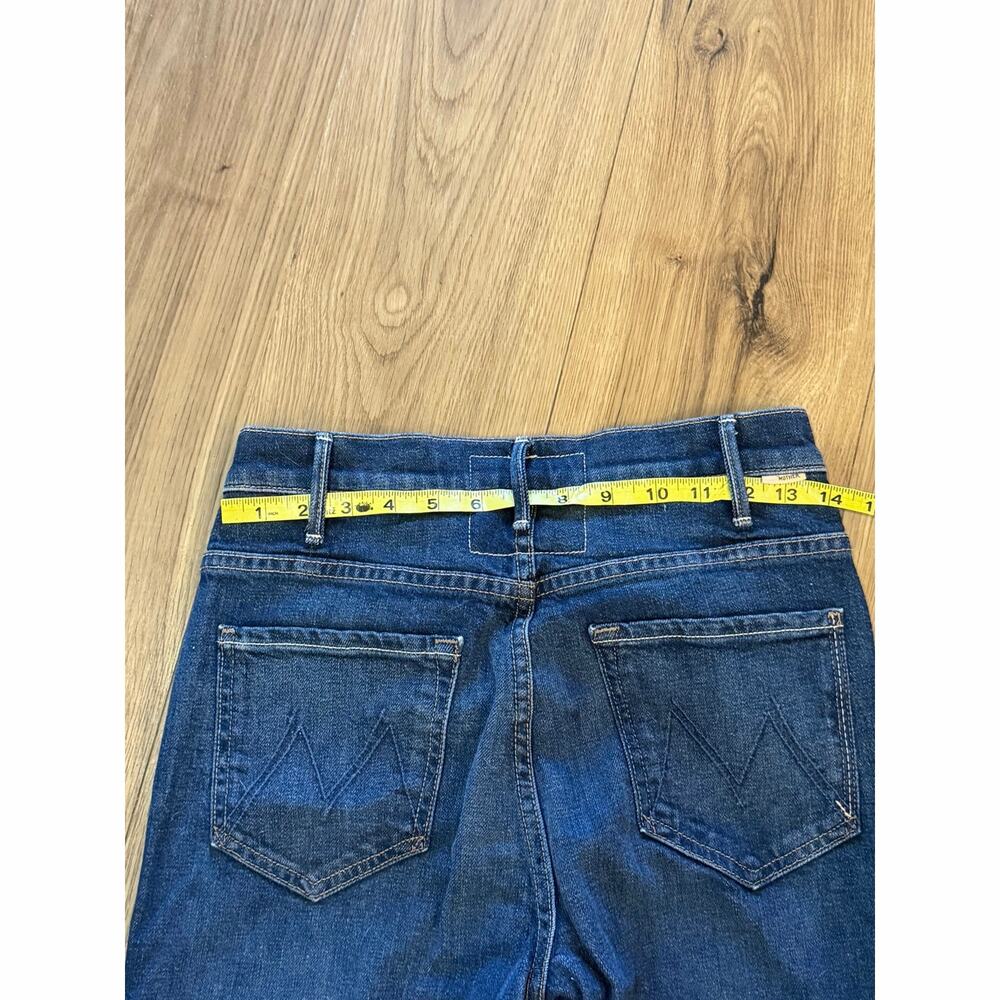 MOTHER The Hustler Roller Sneak Cuff Jeans Kicks & Riffs Size 27 - Picture 3 of 7